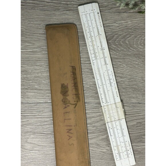 Vintage Sterling Precision Slide Rule & Case - USA Made Engineering Tool - Picture 1 of 7
